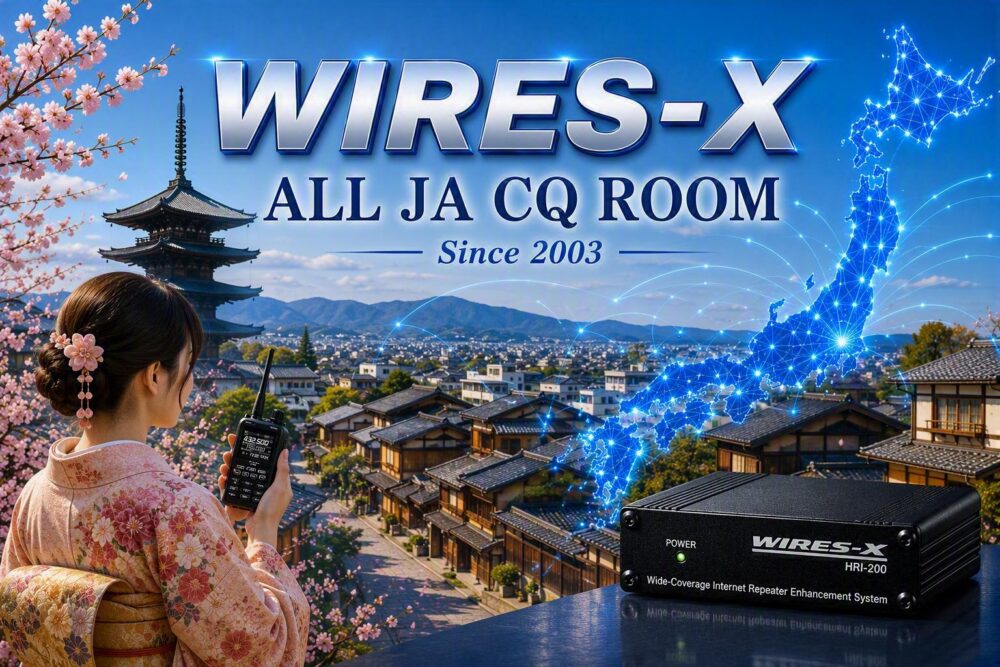 WiRES ALL JA CQ ROOM