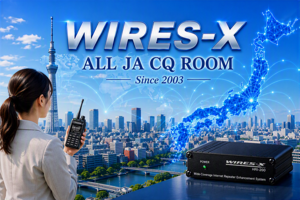 WiRES ALL JA CQ ROOM
