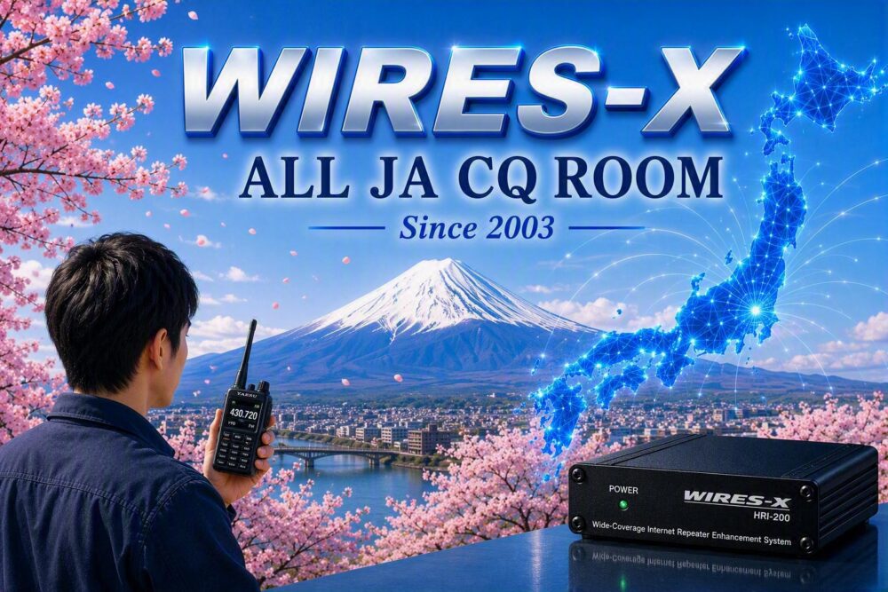 WiRES ALL JA CQ ROOM